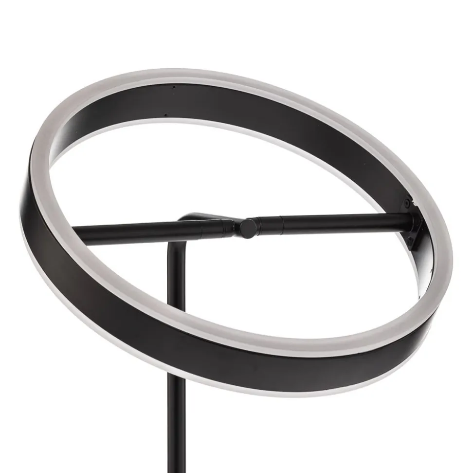 Lucande LED tafellamp Jekta, zwart, 59 cm, dimbaar