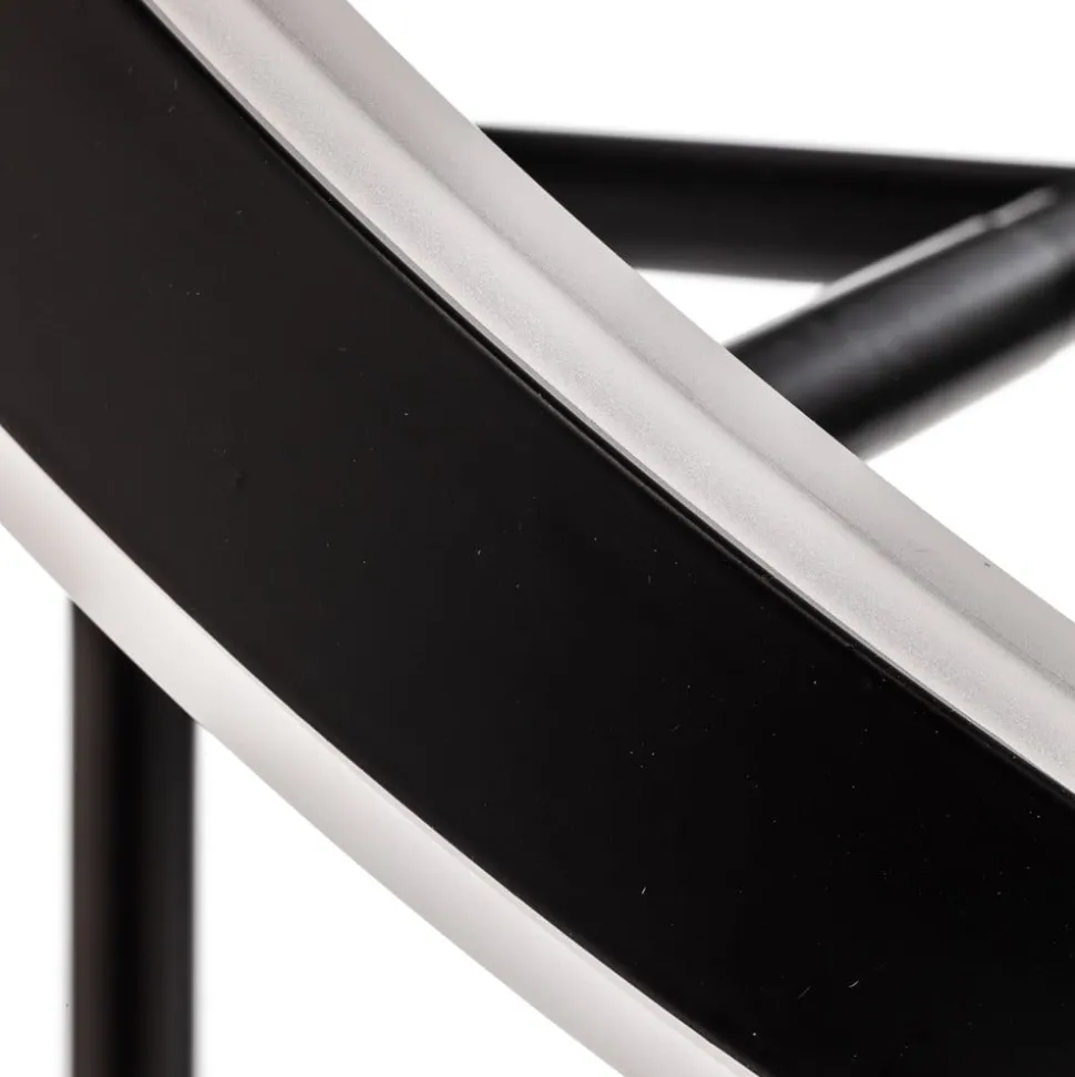 Lucande LED tafellamp Jekta, zwart, 59 cm, dimbaar