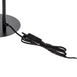 Lucande LED tafellamp Jekta, zwart, 59 cm, dimbaar