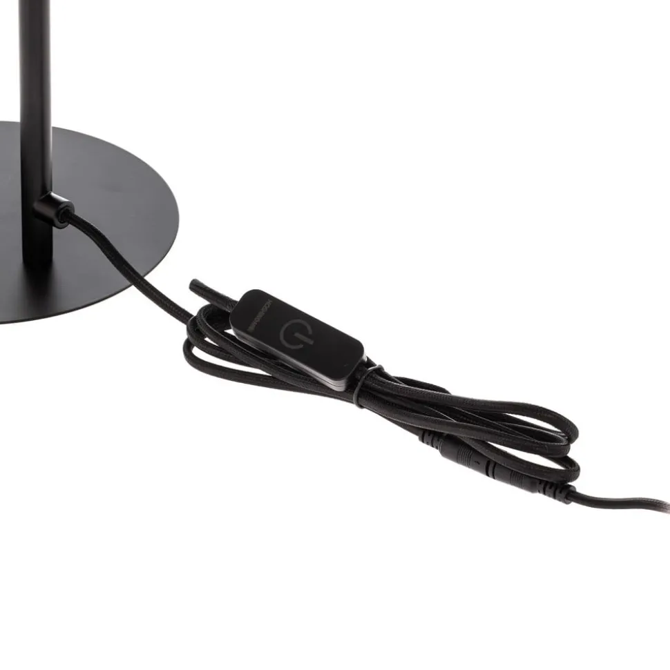 Lucande LED tafellamp Jekta, zwart, 59 cm, dimbaar