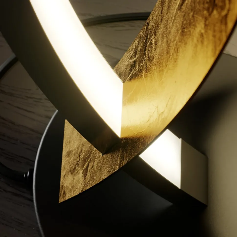 Lucande LED tafellamp Marija, zwart, dimbaar, 62 cm