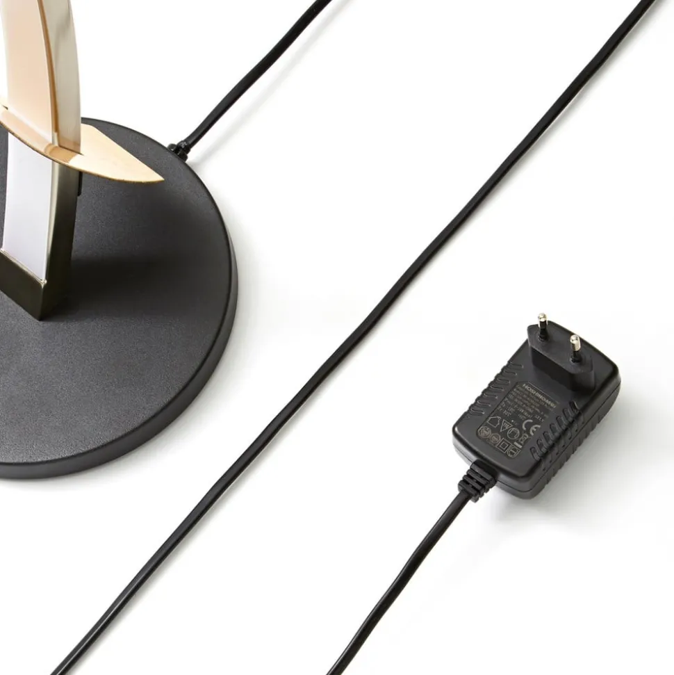 Lucande LED tafellamp Marija, zwart, dimbaar, 62 cm