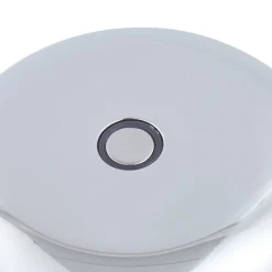 Lucande LED tafellamp Quill, chroom, CCT, dimbaar