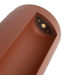 Lucande LED tuinpadverlichting Raiku, roestkleurig, aluminium, 65 cm