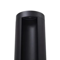 Lucande LED tuinpadverlichting Raiku, zwart, aluminium, 65 cm