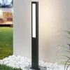 Lucande LED tuinpadverlichting Mhairi, hoekig, antraciet, 100 cm