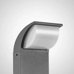 Lucande LED tuinpadverlichting Tinna, 80 cm, antraciet, IP65