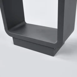 Lucande LED tuinpadverlichting Ninon, 80 cm, antraciet, metaal