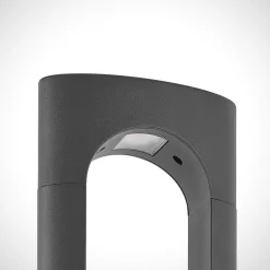 Lucande LED tuinpadverlichting Fenti, 90 cm, antraciet, aluminium