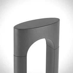 Lucande LED tuinpadverlichting Fenti, 90 cm, antraciet, aluminium