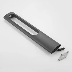 Lucande LED tuinpadverlichting Fenti, 90 cm, antraciet, aluminium