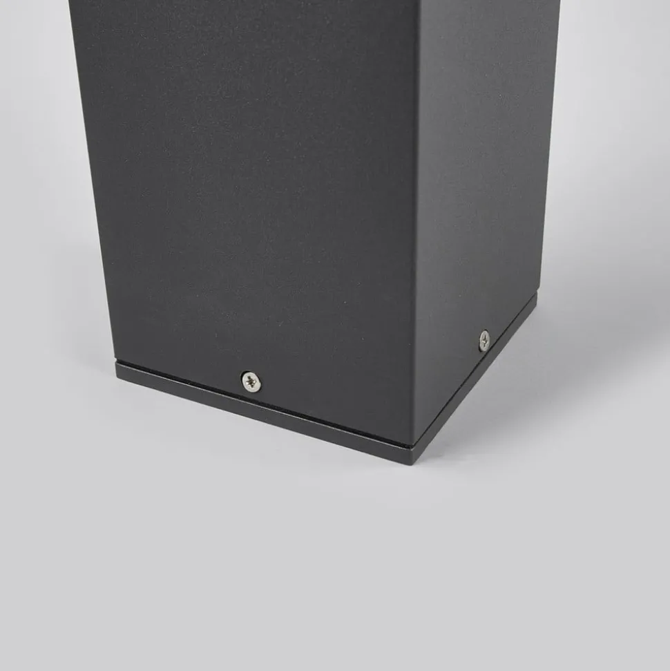 Lucande LED tuinpadverlichting Nicola, 65 cm, antraciet, P54