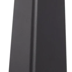 Lucande LED tuinpadverlichting Dakil, zwart, aluminium