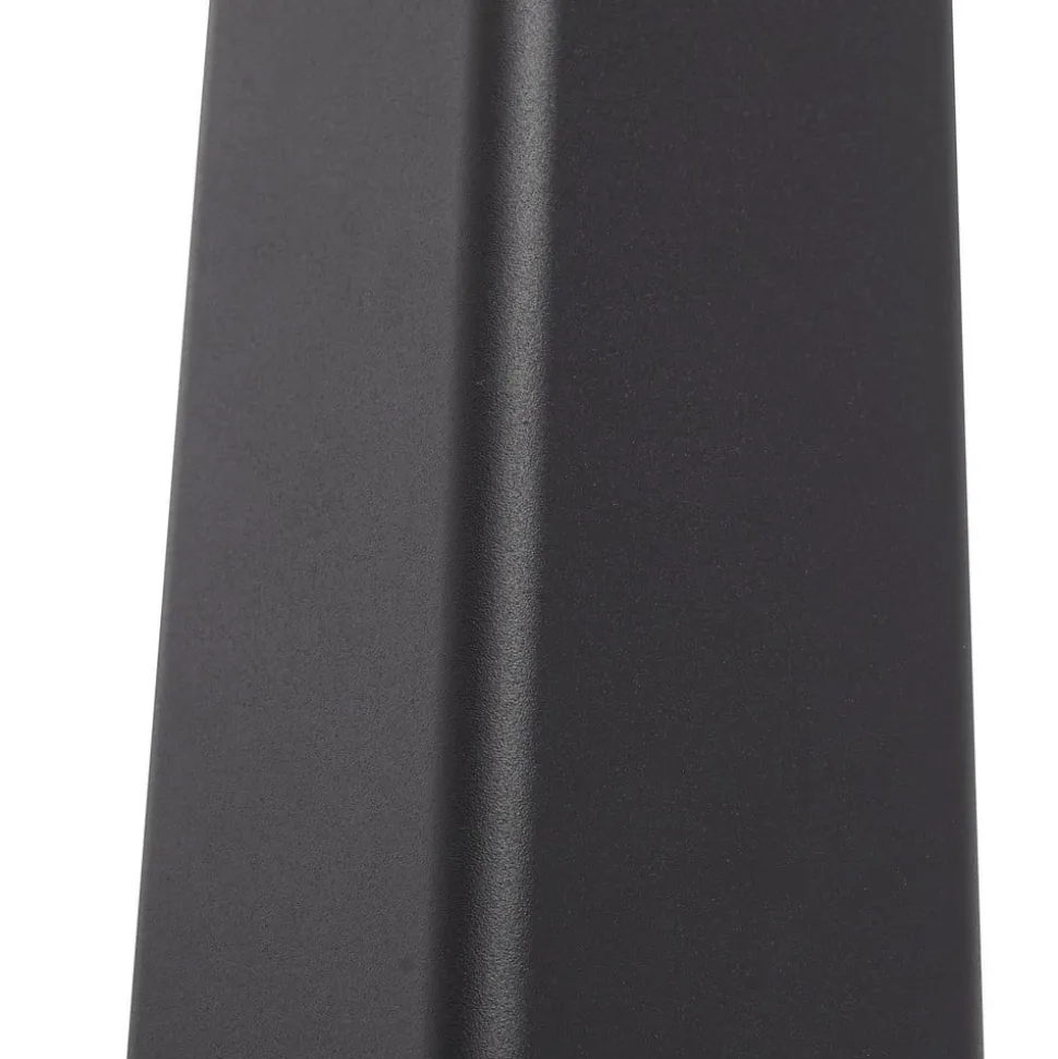 Lucande LED tuinpadverlichting Dakil, zwart, aluminium