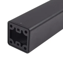 Lucande LED tuinpadverlichting Dakil, zwart, aluminium