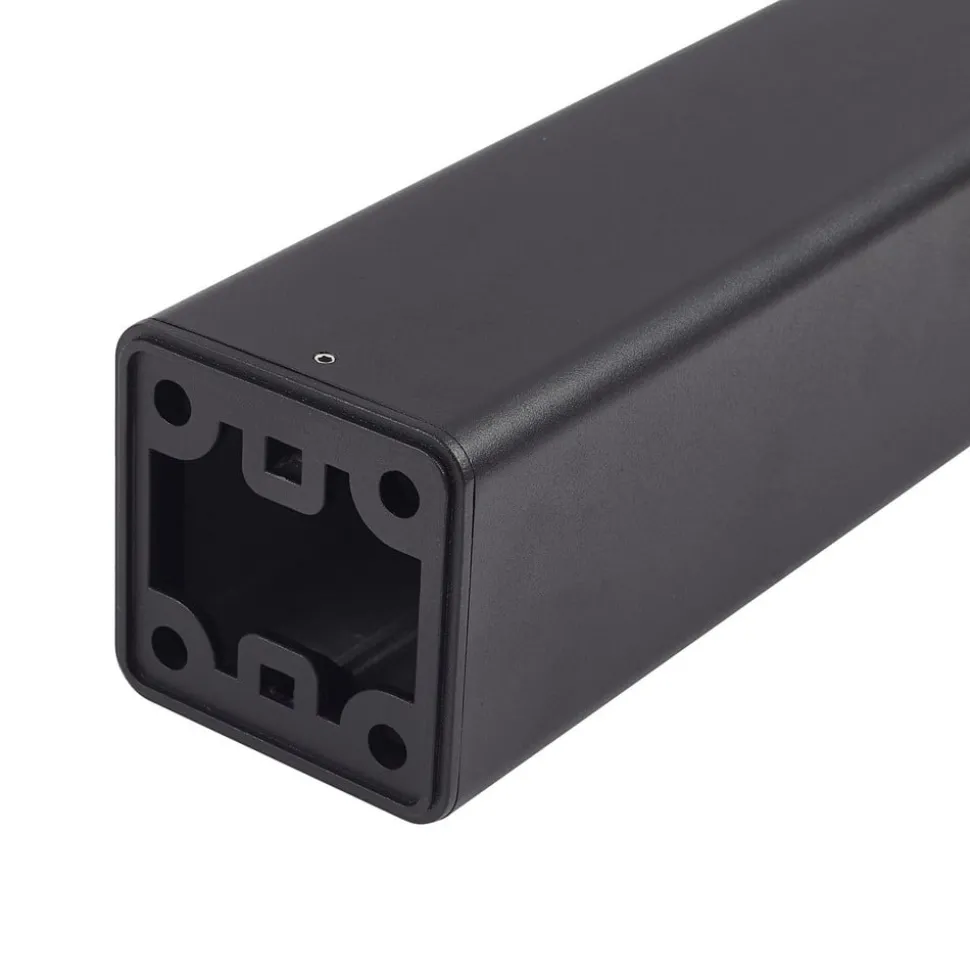 Lucande LED tuinpadverlichting Dakil, zwart, aluminium