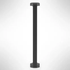 Lucande LED tuinpadverlichting Habsa, 80 cm, antraciet, metaal