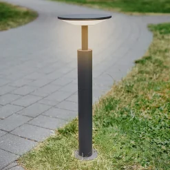 Lucande LED tuinpadverlichting Fenia, 60 cm, antraciet, IP65
