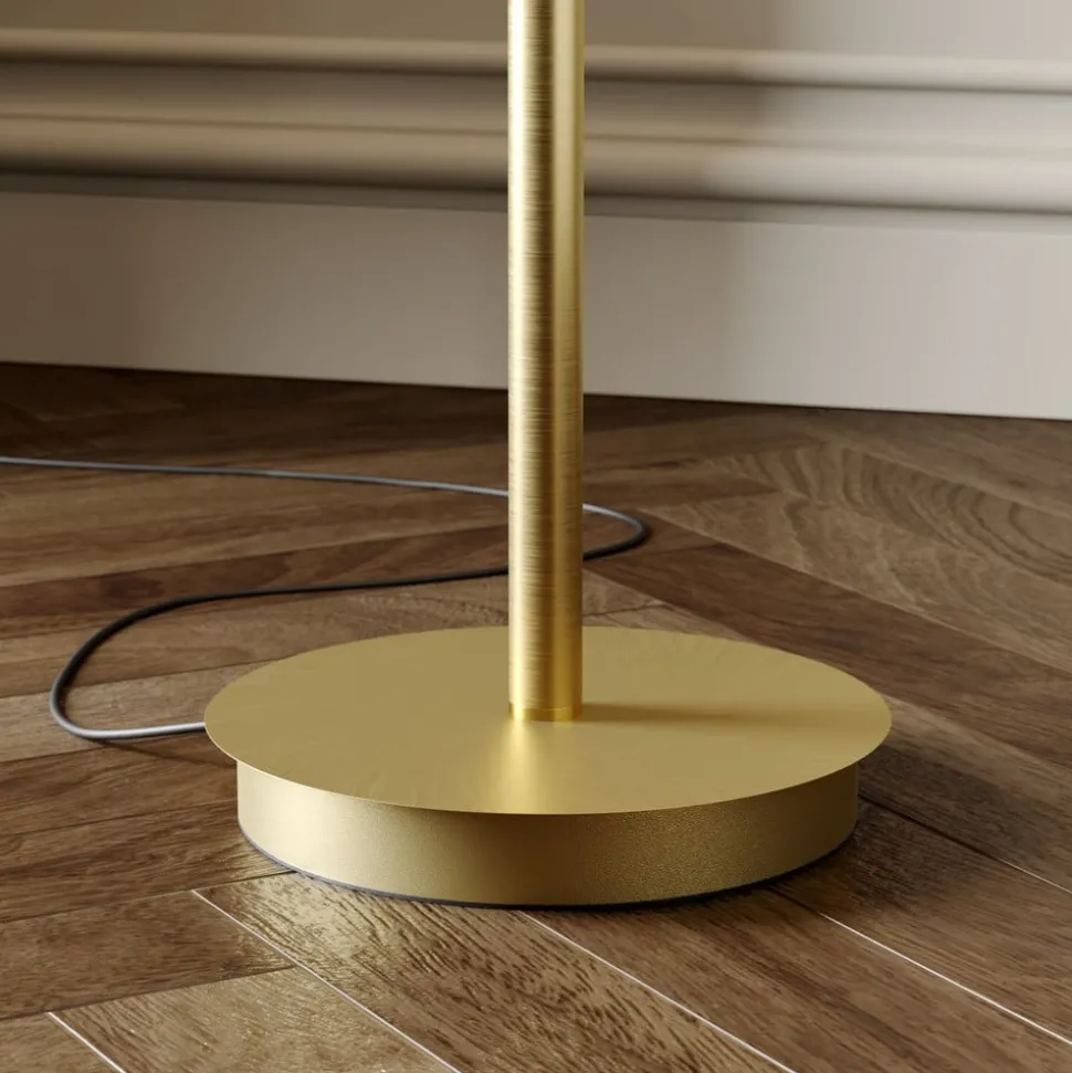 Lucande LED uplighter Anniki, messing