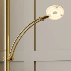 Lucande LED uplighter Anniki, messing