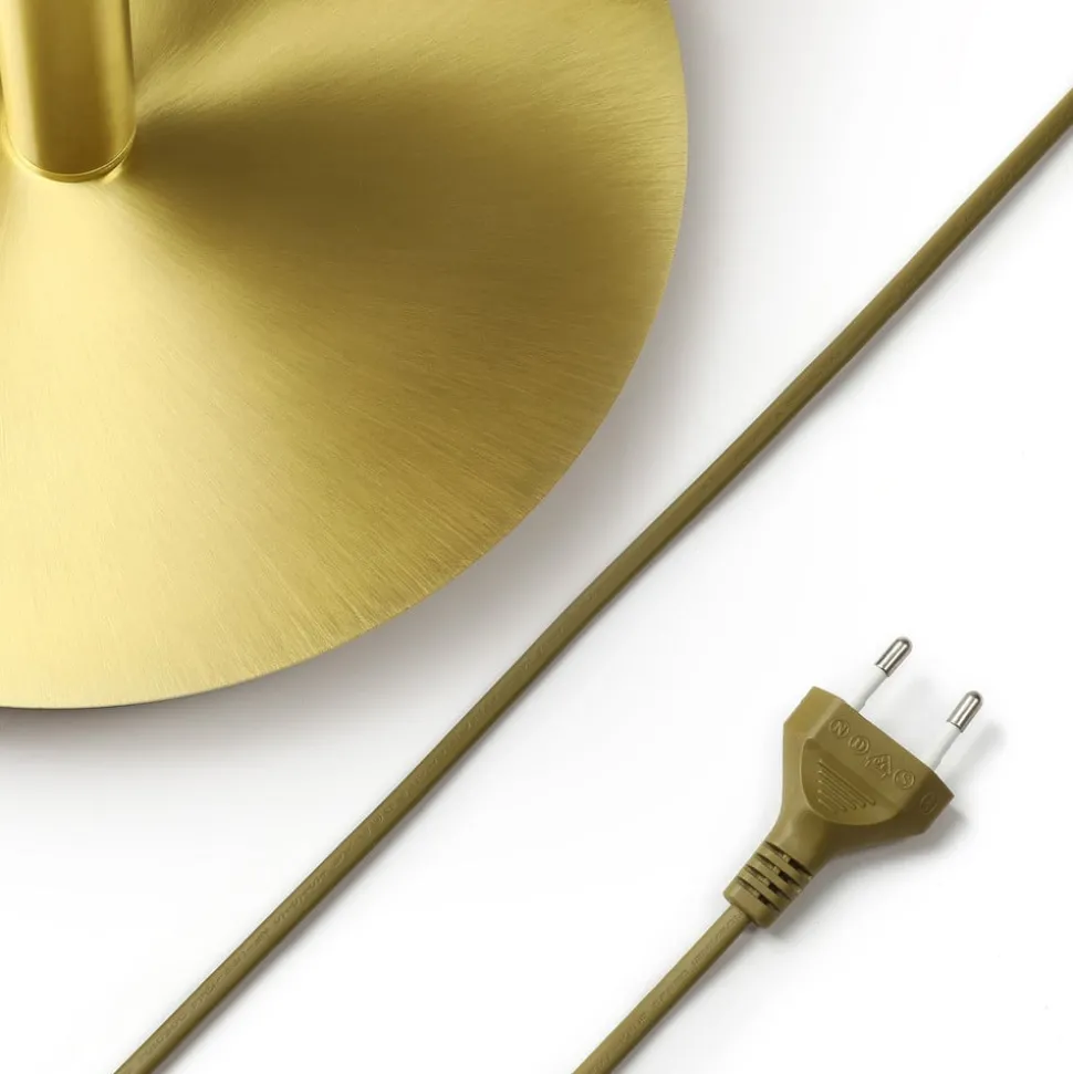 Lucande LED uplighter Anniki, messing