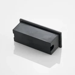 Lucande LED wand inbouwlamp Jaano, antraciet, aluminium, IP65