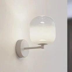 Lucande LED wandlamp Avelina, wit