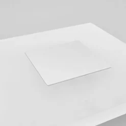 Lucande LED wandlamp Berlind, 26 cm, wit, glas, metaal