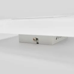 Lucande LED wandlamp Berlind, 26 cm, wit, glas, metaal