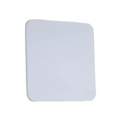 Lucande LED wandlamp Elrik, wit, 22 cm hoog, metaal