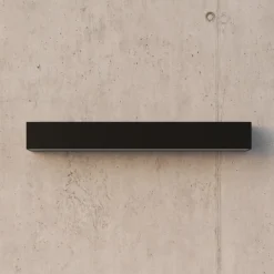 Lucande LED wandlamp Lengo, 50cm antraciet, up/down 3000K