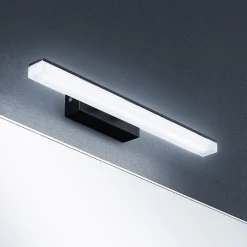 Lucande LED wandlamp Lisana, horizontaal, 46 cm, IP44