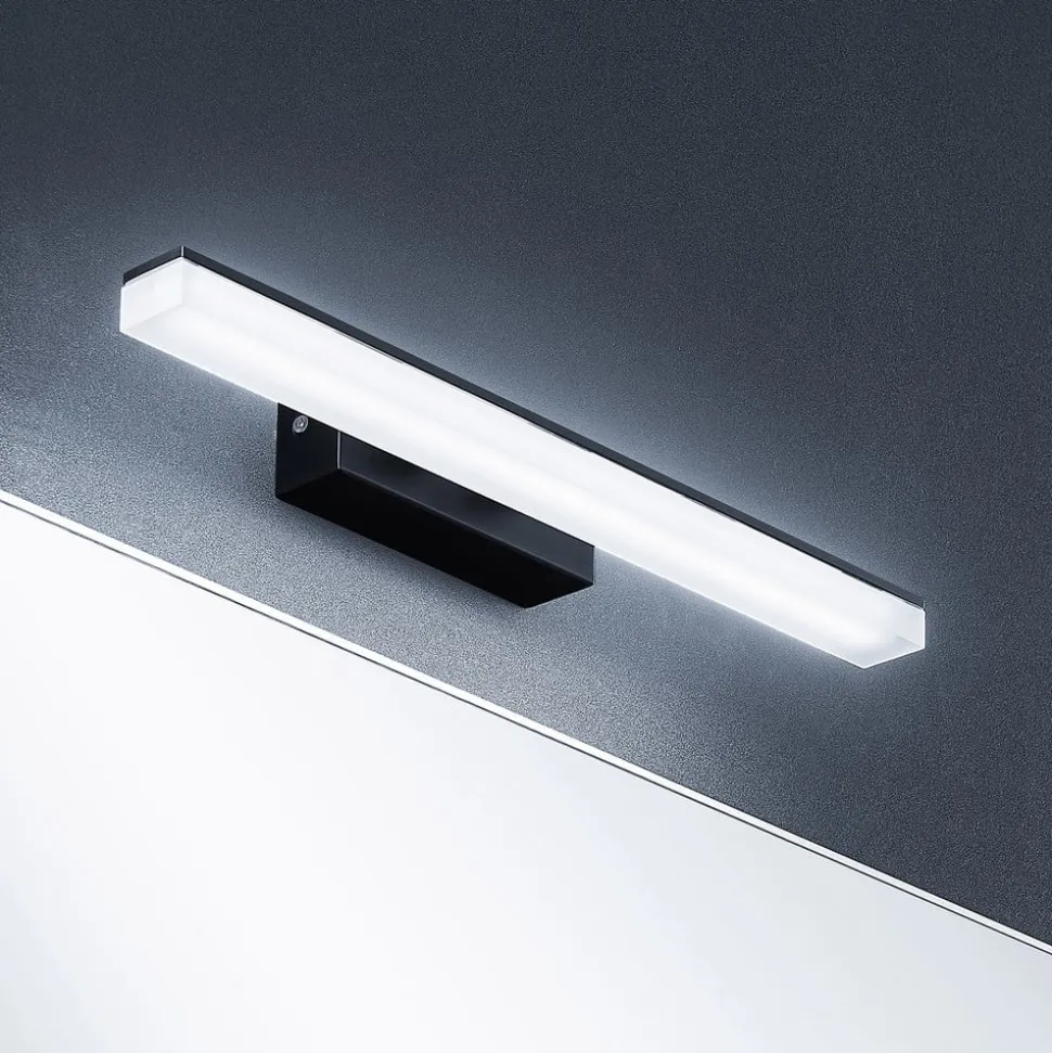 Lucande LED wandlamp Lisana, horizontaal, 46 cm, IP44