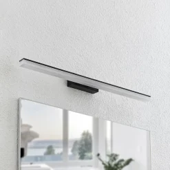 Lucande LED wandlamp Lisana, horizontaal, 75 cm, IP44