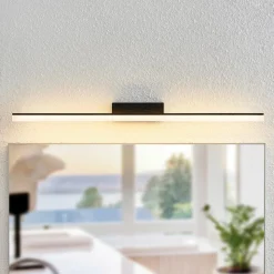 Lucande LED wandlamp Lisana, horizontaal, 75 cm, IP44