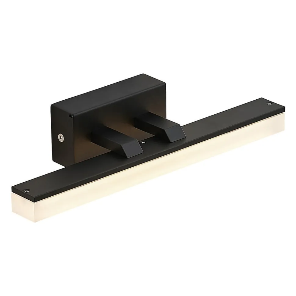 Lucande LED wandlamp Lisana, horizontaal, 32 cm, IP44