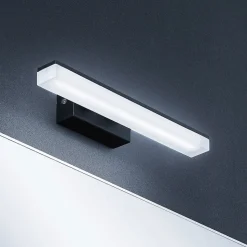 Lucande LED wandlamp Lisana, horizontaal, 32 cm, IP44