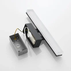 Lucande LED wandlamp Lisana, horizontaal, 32 cm, IP44