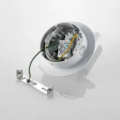 Lucande LED wandlamp Magya, wit 2-lamps. rond