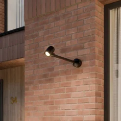 Lucande LED-buitenspot Beatrix, 58 cm, antraciet, aluminium