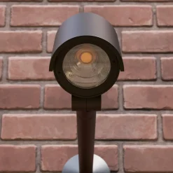 Lucande LED-buitenspot Beatrix, 58 cm, antraciet, aluminium