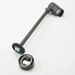 Lucande LED-buitenspot Beatrix, 58 cm, antraciet, aluminium