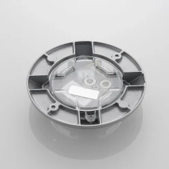 Lucande LED-grondspot Jeffrey, zilver, 4 lichtuitgangen