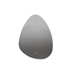 Lucande LED-spiegel Celestiel, druppelvormig, CCT, 60 cm