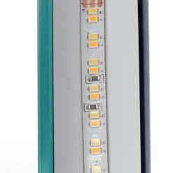 Lucande LED-spiegel Celestiel, druppelvormig, CCT, 60 cm