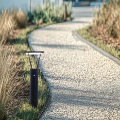 Lucande LED-zonnegolflamp Elario, 80 cm, CCT, sensor