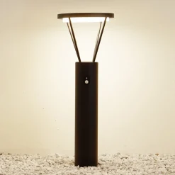 Lucande LED-zonnegolflamp Elario, 80 cm, CCT, sensor