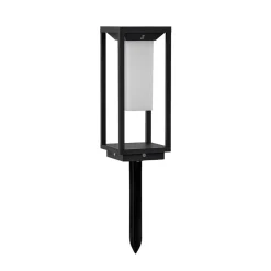 Lucande LED-zonnevoetlamp Eliel, 34 cm, antraciet, IP54