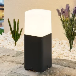 Lucande Obuna sokkellamp, hoogte 30 cm