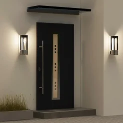 Lucande Overa buitenwandlamp, E27